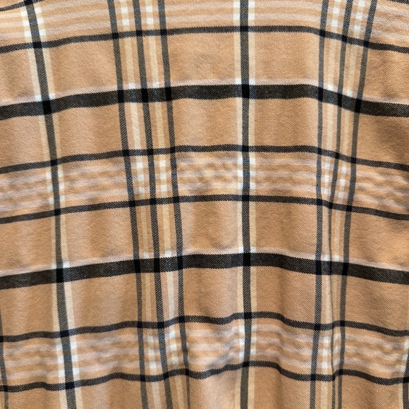 Rue+ Tan and Black Plaid Jacket - Picture 7 of 7